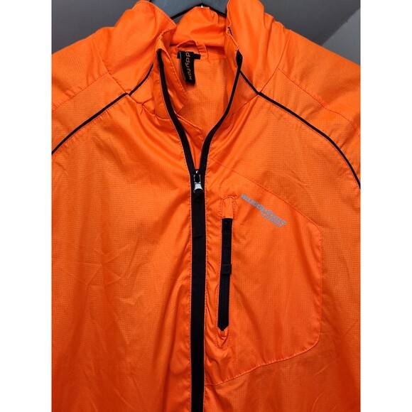 Muddyfox Men's Size Medium Bright Orange Cycling Jacket - Picture 2 of 16